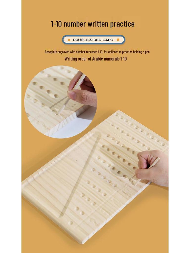 Montessori Beading & Color Sorting Toy for Kids' Concentration & Sensory Development