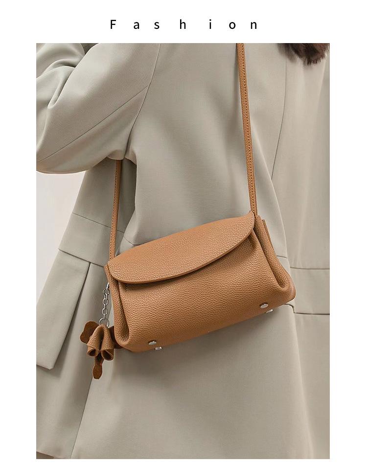 Little Elephant Cartoon Genuine Leather Shoulder Crossbody Bag for Women