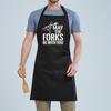Neck Letter Printed Apron Home Kitchen Male And Female Couples Bbq Baking Catering Work Apron