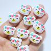 10Pcs New Cute Resin Shiny Little Bear Series Flat Back Cabochons Scrapbooking DIY Jewelry Craft Decoration Accessories