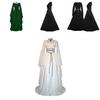 Elegant Victorian Renaissance Gothic Costume Gown For Cosplay And Fantasy Events