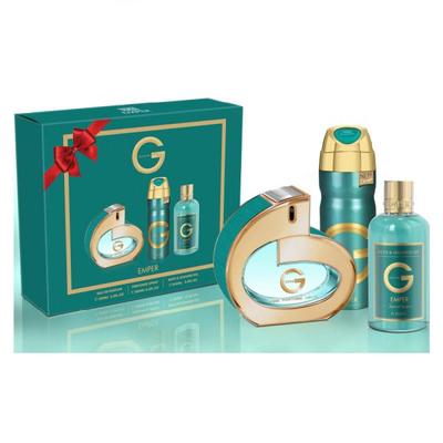 G. Woman Emper - Women's Gift Set (perfume 85 Ml + Deo 200 Ml + Shower Gel 250 Ml)