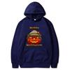 Halloween Autumn Winter Happy Halloween Printed Hoodie Men's Fashion Warm Sweatshirt Casual Street Wear Warm Hoodie