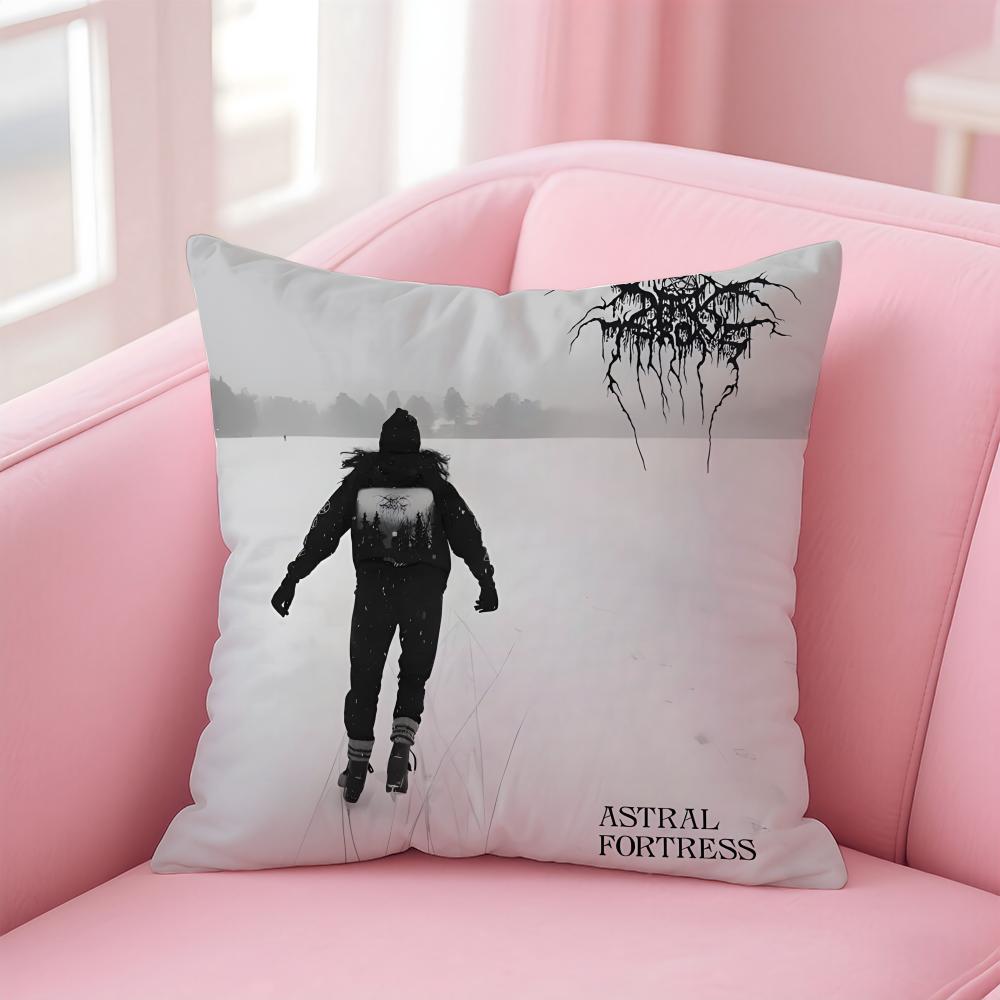 D-Darkthrone Cushion Cover Linen Pillowcase Cover Soft Decor For Sofa Home Room