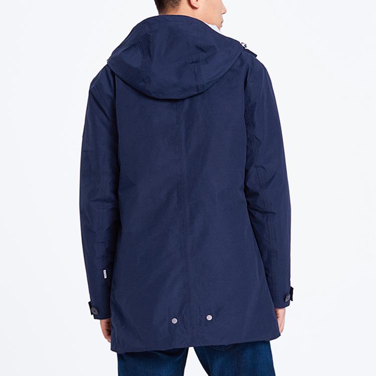 Timberland Down Insulated Three-In-One Hooded Jacket Men Jackets Deep-Navy A1YFF-433