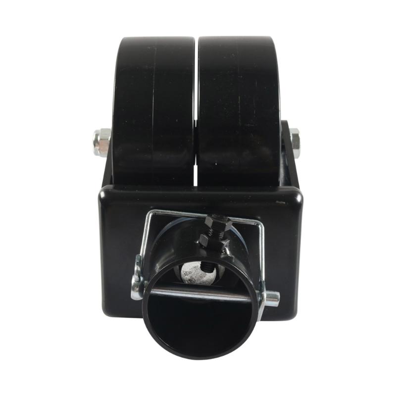 Roda de Rodízio Dupla Giratória Universal de 6 Polegadas Instalação Simples Adequada para a Maioria dos Macacos de Reboque