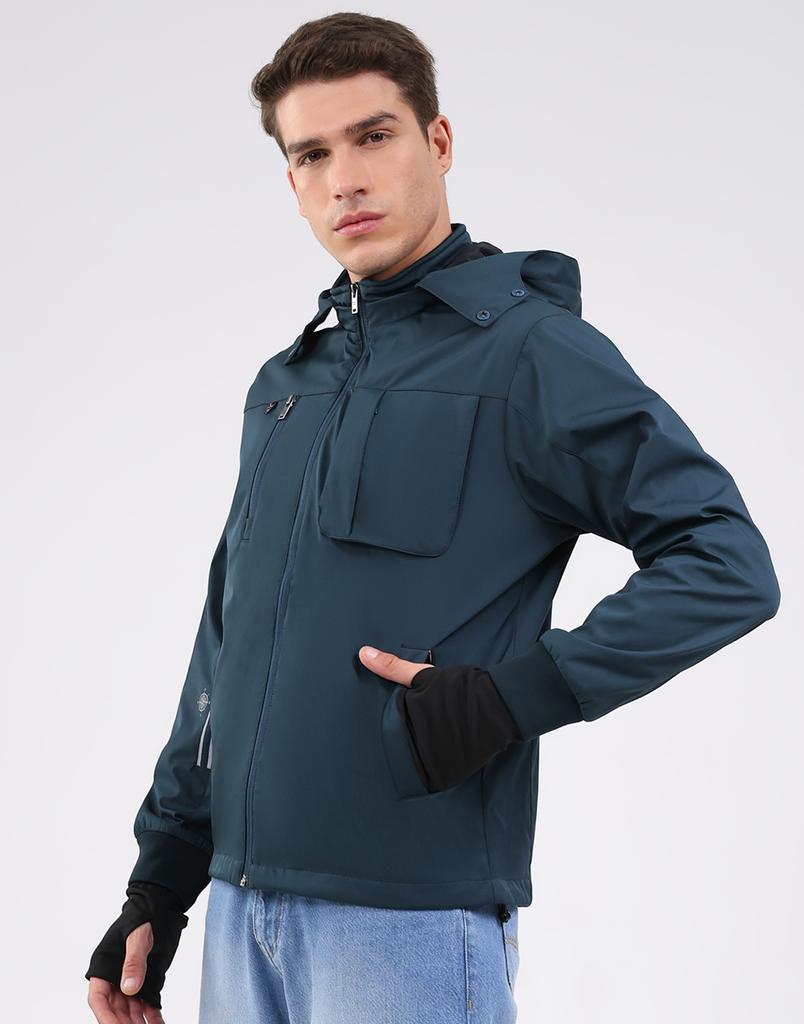 MONTE CARLO Men's Hooded Neck Full Sleeve Jacket