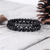 Beads Bracelets Exquisite Fashion Accessory Stylish Women Men Elastic Bangle Jewelry Birthday Gift Dress Decoration