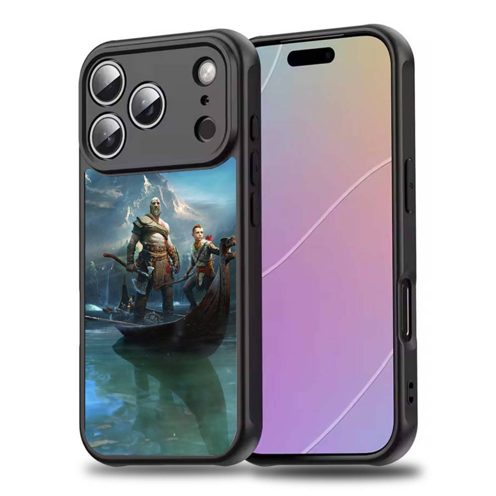 Game G-God of W-War Game Phone Case For iPhone 17,16,15,14,13,12,11,Pro,Max,Plus,Mini,SE4,E Magnetic For Magsafe Wireless