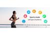 Wasserdichter Bluetooth Smart Ring: Herzfrequenz, Blutsauerstoff, Schlafüberwachung, Emaille-Farbe, Sport-Schrittzähler, Partner-Stil
