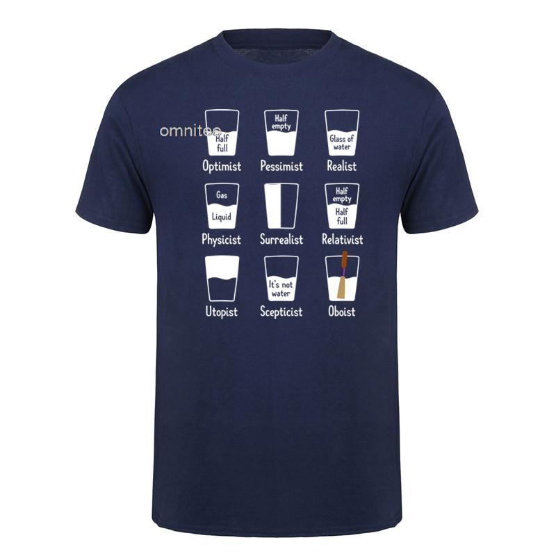 Pessimist Oboist T Shirt Short Sleeve Instruunisext Musician Oboe Lovers Gift Cotton Casual Streetwear Unisex Tshirt Hj075