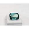 Tourmaline Teal Blue Natural 16-17 Ct Cushion Cut Fabulous Certified Gemstone