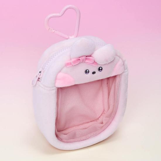 BT21 Minini Kurdeleli U Sürümü Şeffaf Çanta Takısı Çanta