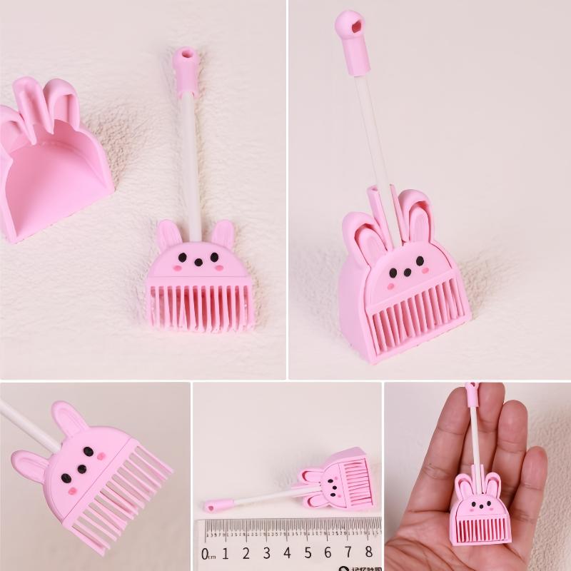 

1Pcs Miniature Dollhouse And Dustpan/ Aircraft Mop Simulation Model For Doll Accessories Diy Decoration A7