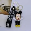 Creative Cartoon Dropping Glue Mickey Minnie Doll Keychain Bag Car Keychain Accessories Gift Wholesale Toys Anime Cartoon Frind