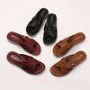 Summer Soft-soled Anti-slip and Fashionable Beach Shoes with Slope Heels and Thick Soles