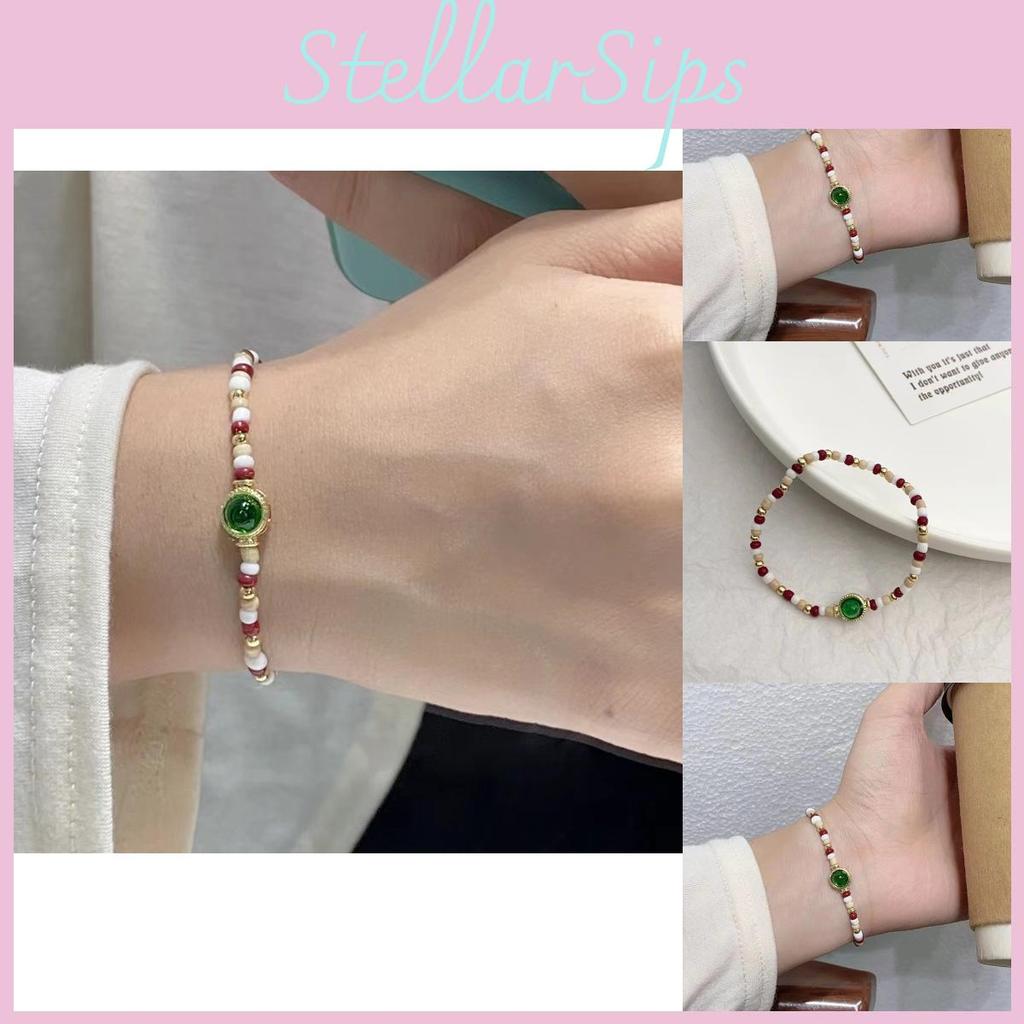 Contemporary Alloy Xiaomi Bead Color Block Bracelet For Womens Chic Summer Style