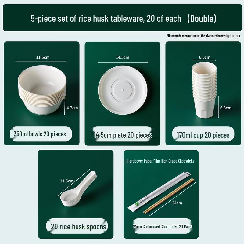 Star-Labeled Disposable Tableware