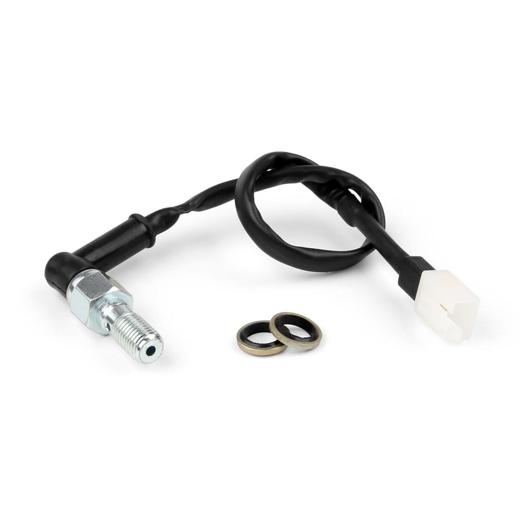 Single RearSet Hydraulic Brake Pressure Light Switch Cable Banjo Bolt M10 X 1.25