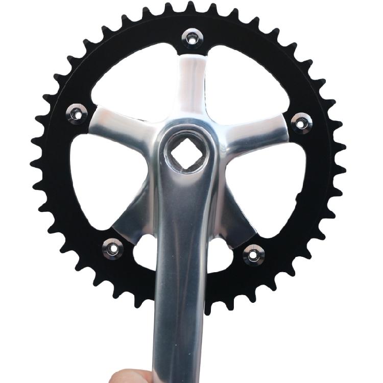 Aluminum Alloys Cranks Suit Durability Bike Crankset Bottom Brackets Cranks for Mountain Biking Event
