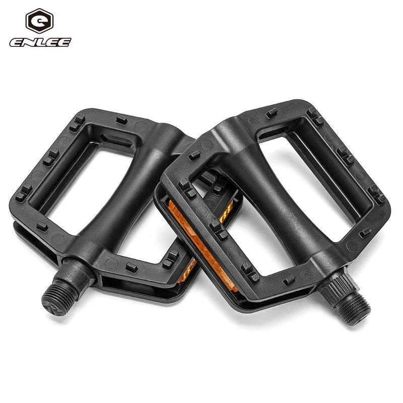 ENLEE Pédales de vélo Deadspeed, Pédales à roulement à billes en plastique, Pédales de vélo pliantes Équipement de cyclisme