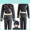 Premium Seraph Of The End Yichir Yuichiro Hyakuya Armeeuniform Cosplay Kostümset