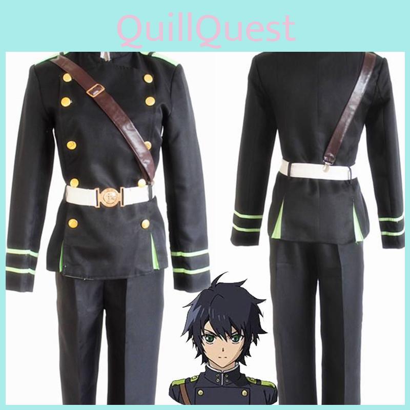 Premium Seraph Of The End Yichir Yuichiro Hyakuya Armeeuniform Cosplay Kostümset