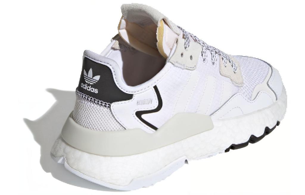 Adidas Originals Nite Jogger Low top Sports Casual Shoes White Brown Teenagers EE6482