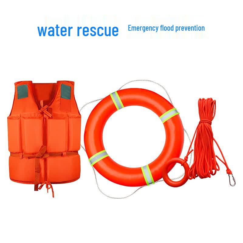 Professional PVC Foam Lifebuoy Set