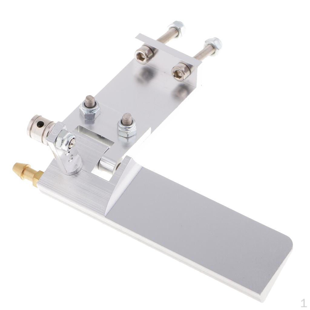 75mm Long Metal Water Absorbing Steering Rudder With RC Boat