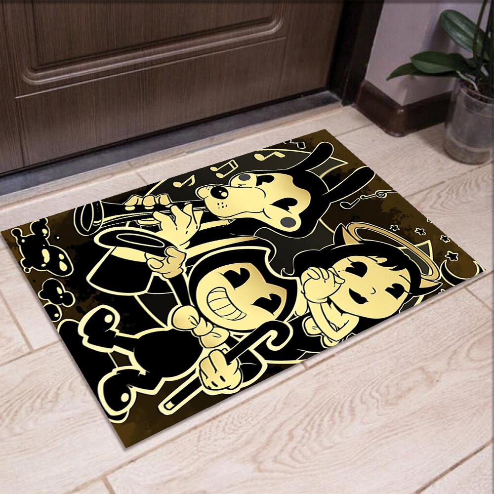 Bendy and the Ink Machine Printed Carpet,Rug,for Office Chair Living Room Bedroom Kitchen Room Decor Gifts.