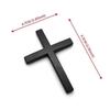 Christian Cross-Sticker SUV Car Body Christian Symbols Car Badge 3D Metal Design Emblem Badge For Personalized Vehicle Exterior