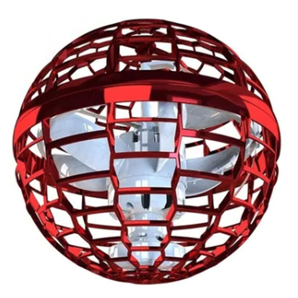 Flying Ball Toy Colorful Light USB Charging Intelligent Sensor Plastic Rotating Flying Ball Globe