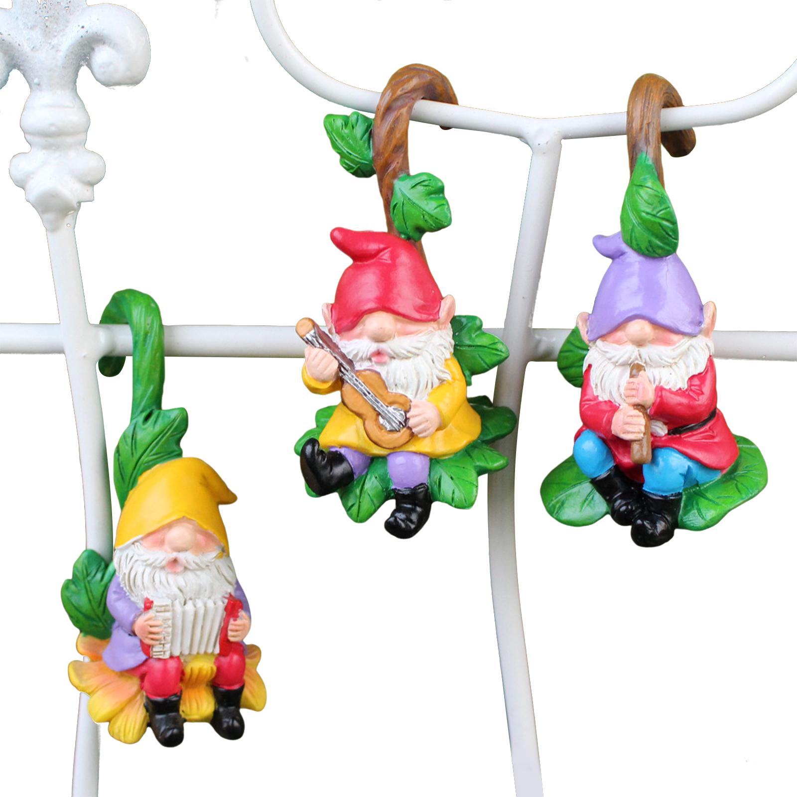 Набор из 3 обнимашек для цветочных горшков, гномов-скалолазов, садовых украшений, уличных фигурок для домашнего сада China Mainland