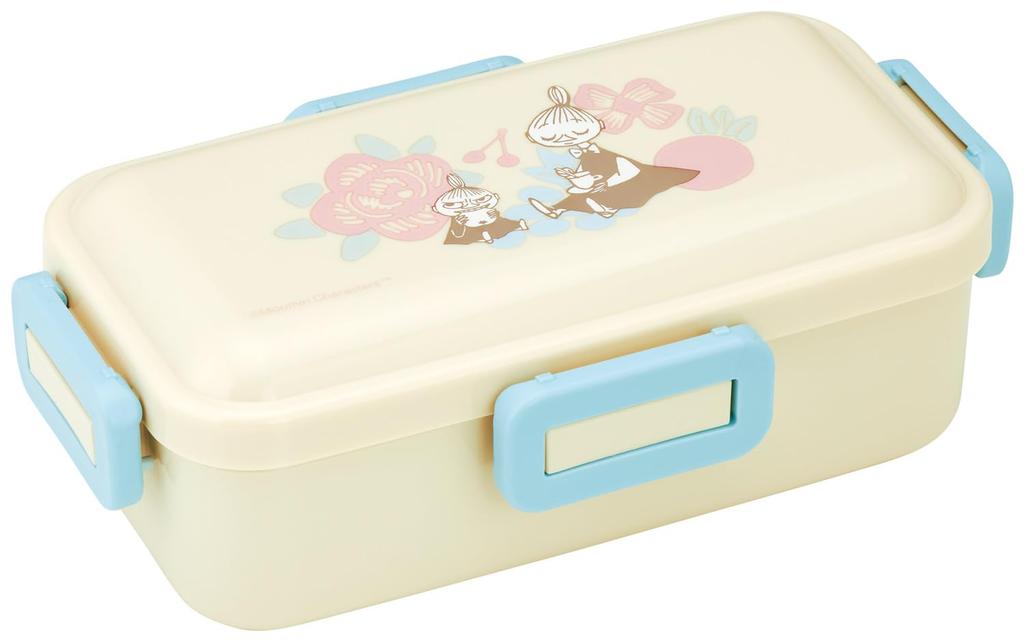 Skater Bento Soft Made in Light PFLB6AG Box, 530ml, Antibacterial, Filling, Dome-Shaped Lid, Japan, Moomin, Color,