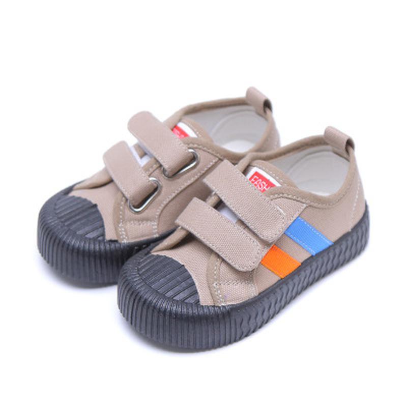 Dziecięce buty płócienne Zapinane na rzepy Wzór Wygodna Miękka Podeszwa Odporne na ścieranie Unisex Buty codzienne