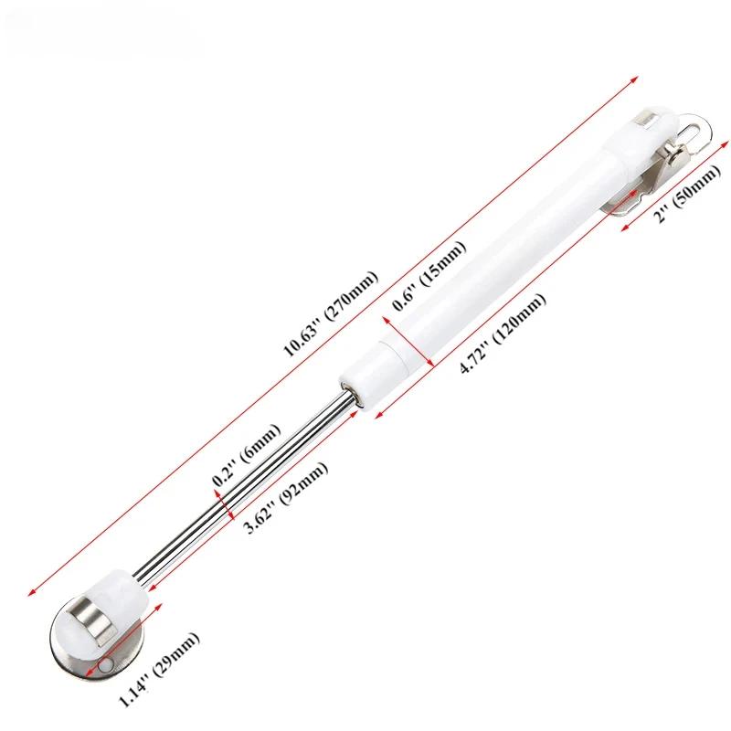 4PCS Cabinet Door Gas Spring Hinges 6-15KG Kitchen Cupboard Hydraulic Hinge Strut Lid Support Box Furniture Hardware