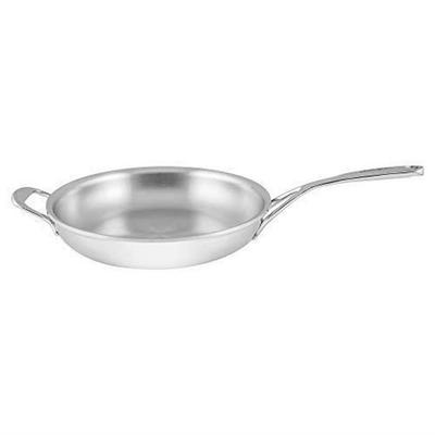 Frying Pan - Demeyere - Atlantis - 7-ply Stainless Steel - 11 Inches - Auxiliary Handle