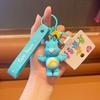 Licensed Love Adorable Bear Keychain Creative Rainbow Bear Backpack Gift Accessory