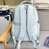 The new schoolbag is high-value, fresh and sweet, candy-colored backpack, lightweight and large-capacity backpack for junior high school students.
