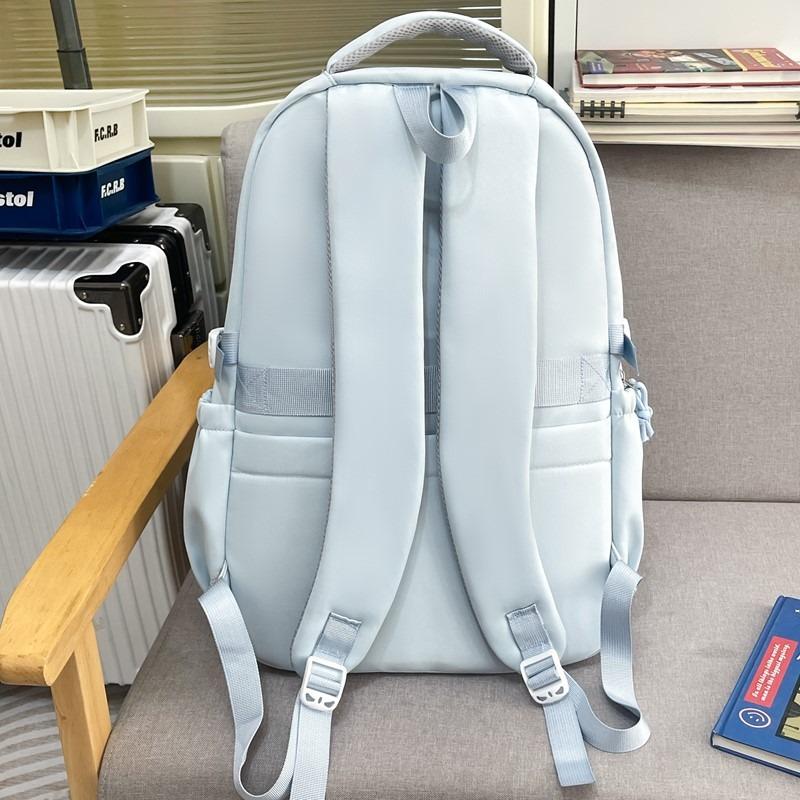 The new schoolbag is high-value, fresh and sweet, candy-colored backpack, lightweight and large-capacity backpack for junior high school students.