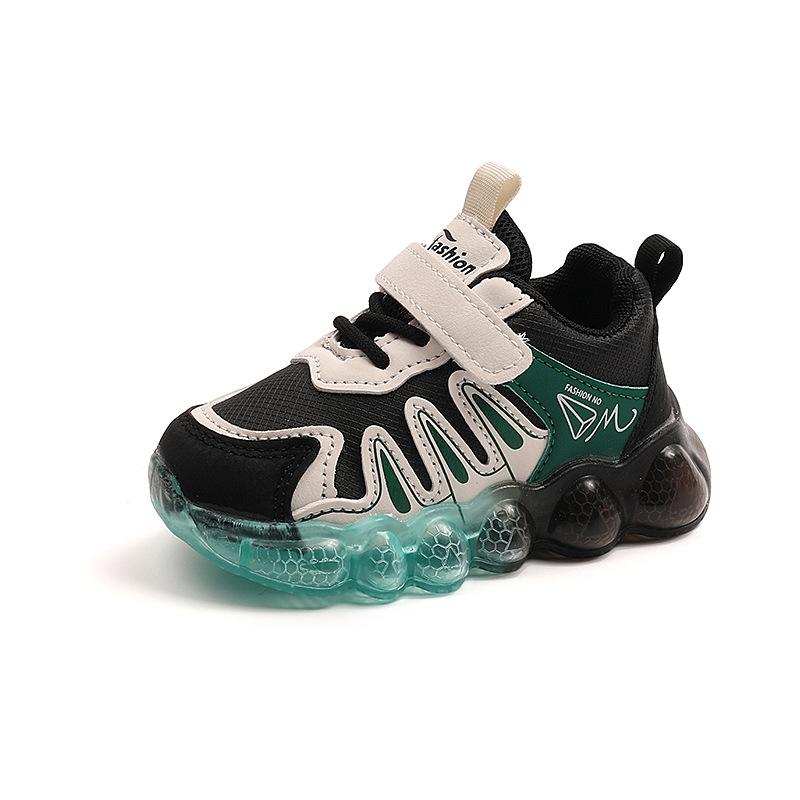 Adidași Copil cu Lumini Respirabil Confort Pantofi Fată Talpă Moale Antiderapant Pantof Băiat Modă Trendy Adidași Fată Versatil Pantof Casual