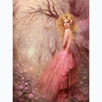 Diamond Painting Fairy Full Diamond Embroidery Flower