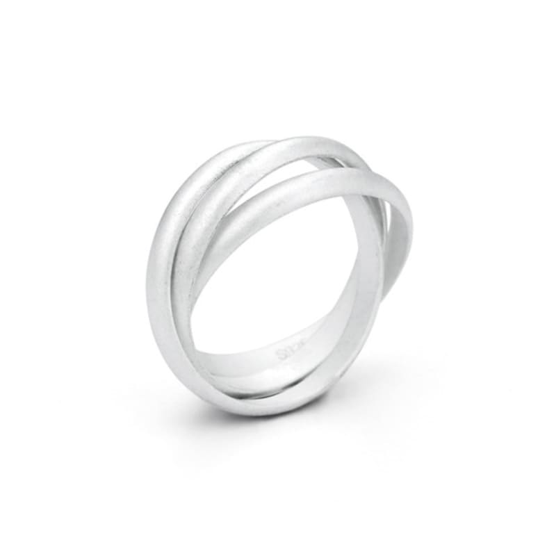 Enuff (silver 925) Layering Matt Ring