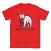 MAGA Greenland Bear TShirt Unisex Women Awesome 100 Cotton Tee Shirt Crewneck Short Sleeve T Shirt Original Clothing