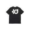 Nike Men's Black Retro Printed Crewneck Loose-Fit T-Shirt
