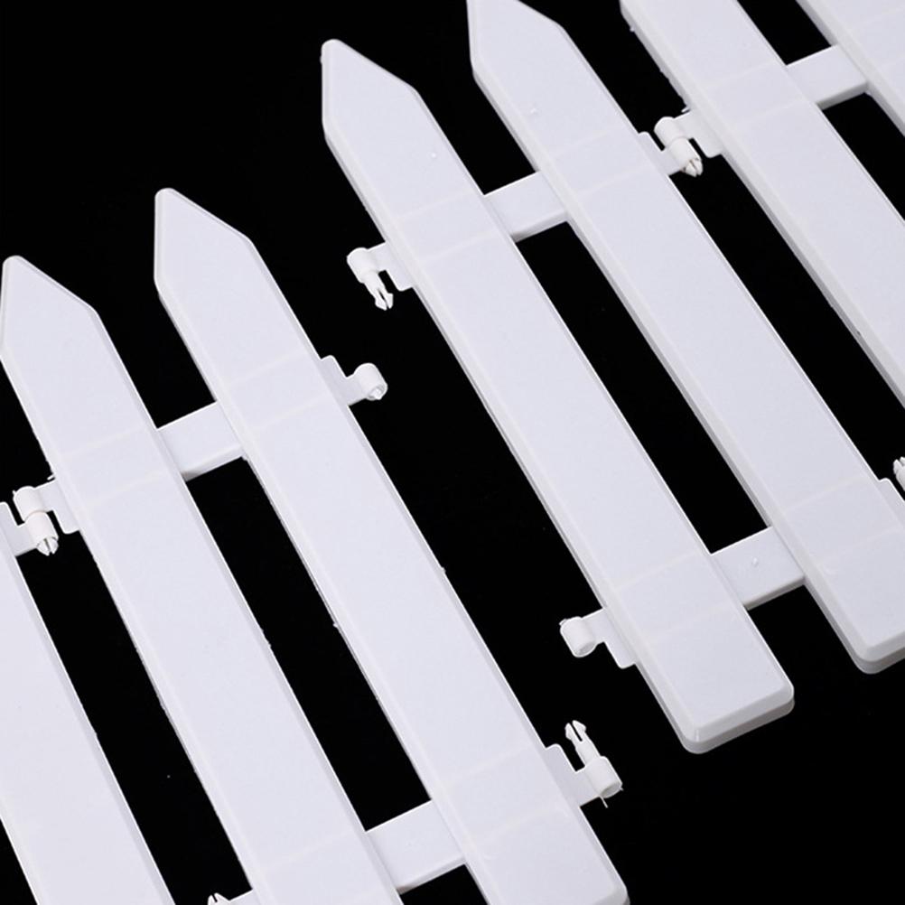 30 Pcs Splice Christmas Tree Fence Garden Decoration Outdoor Plant Mini Barrier Picket