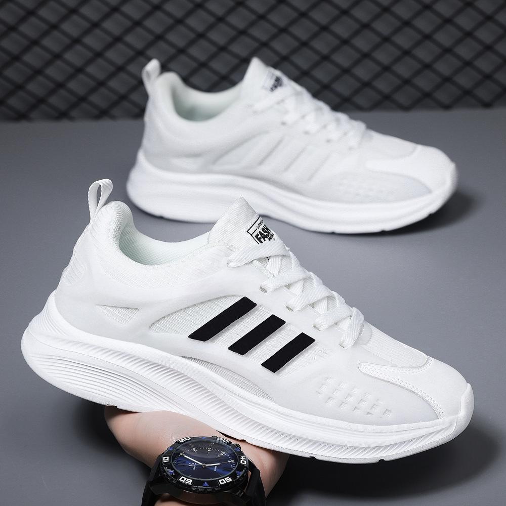 2025 New Autumn Mesh Shoes Breathable Sports Shoes Men's Shoes Korean Version Trend Shoes Running Travel Shoes Casual Shoes