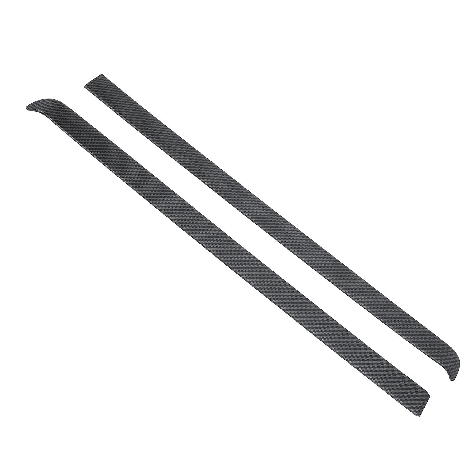 2 stuks Dashboard Cover Beschermende Dash Panel Wrap Protector Interieur Decoraties voor Verfrissing 2024 Highland Mat Carbon