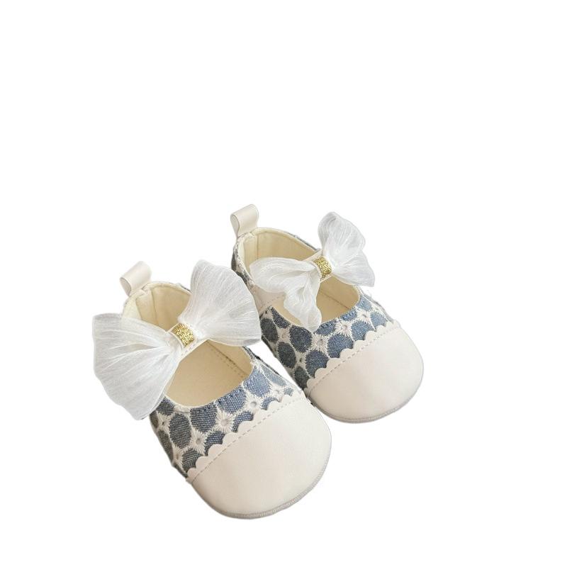 Spring Walkers New Fashion Versatile Baby Girl Shoe Comfort Soft Sole Non Slip Casual Shoe Exquisite Princess Sweet Baby Shoes
